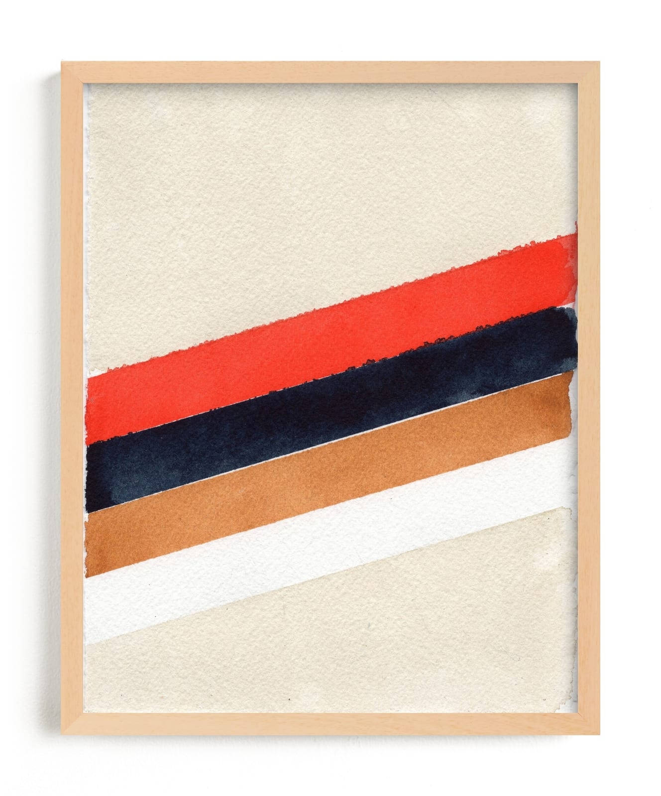 Retro Stripes Open Edition Fine Art Print - Image 0