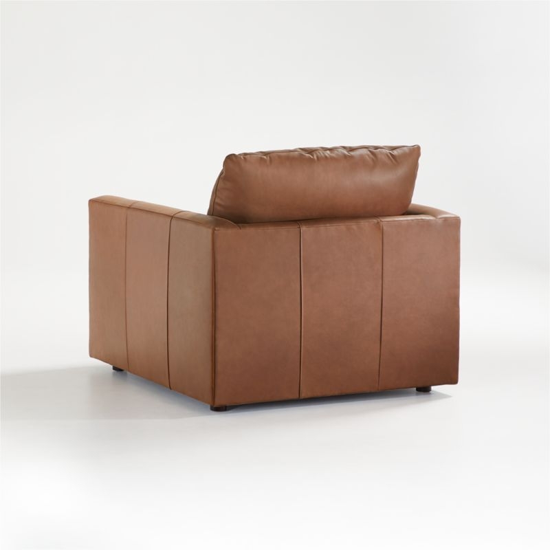 Gather Deep Leather Chair - Image 3
