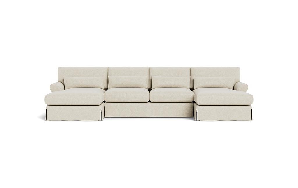 Maxwell Slipcovered U-Sectional Sofa by Apartment Therapy - Image 0