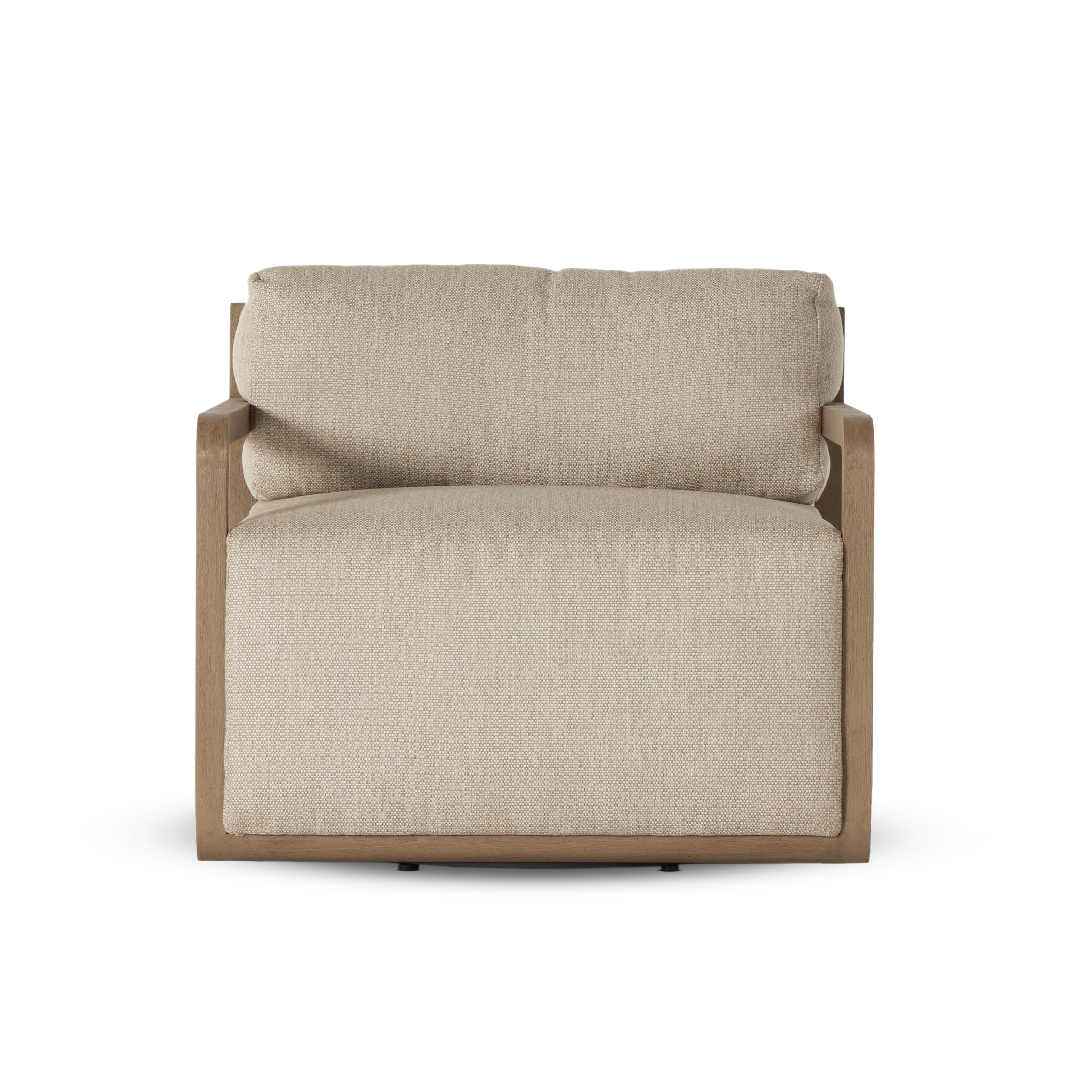 Stroud Outdoor Swivel Chair - Faye Sand - Image 3