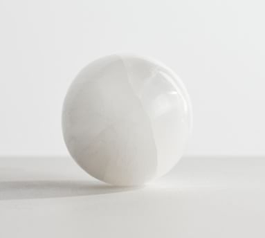 Decorative Selenite Crystal Balls, White, 3"W each - Image 3