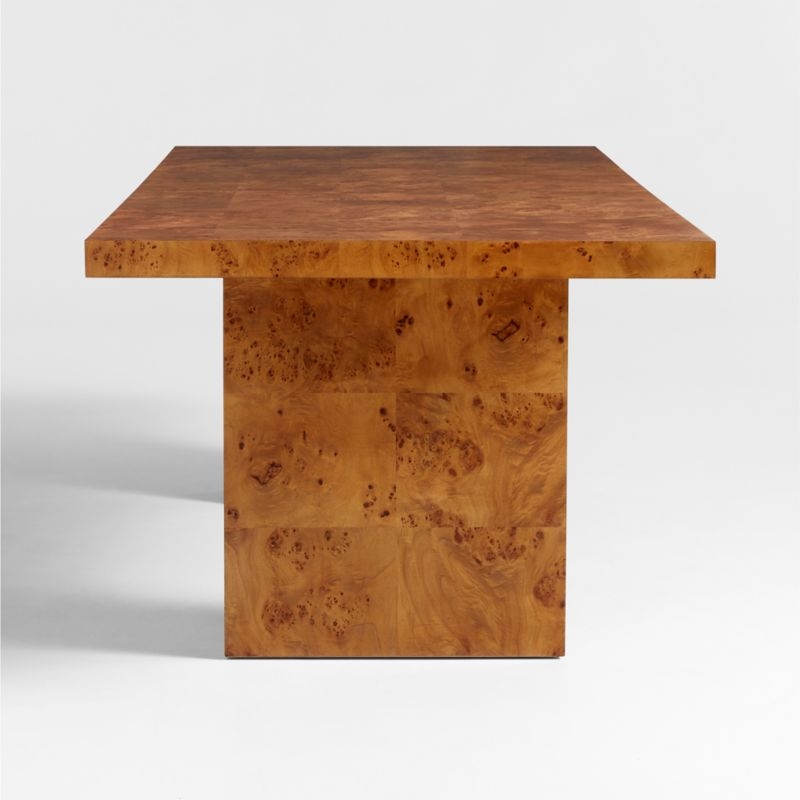 Ambrose 26" Mappa Burl Wood Nightstand - Image 2