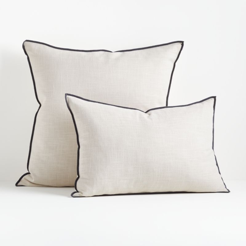 Ori Baked Clay 22"x15" Pillow with Feather-Down Insert - Image 9