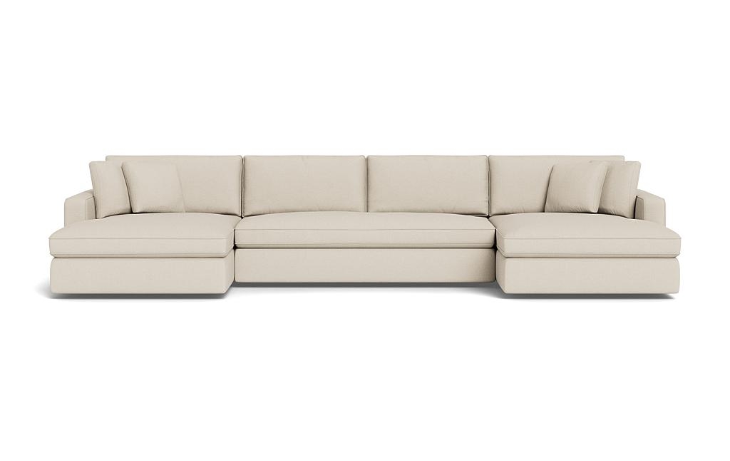 James 3-Piece 4-Seat U Chaise Sectional - Image 0