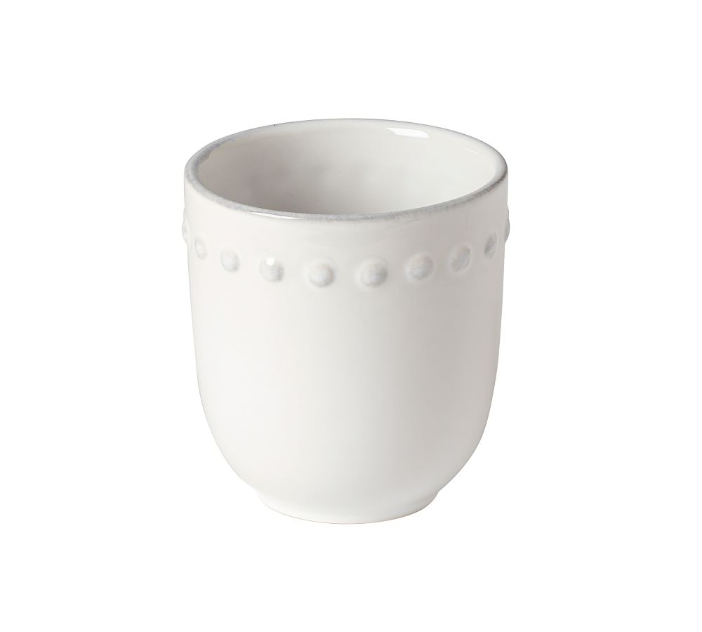 Costa Nova Pearl Stoneware Tumbler, White - Image 0