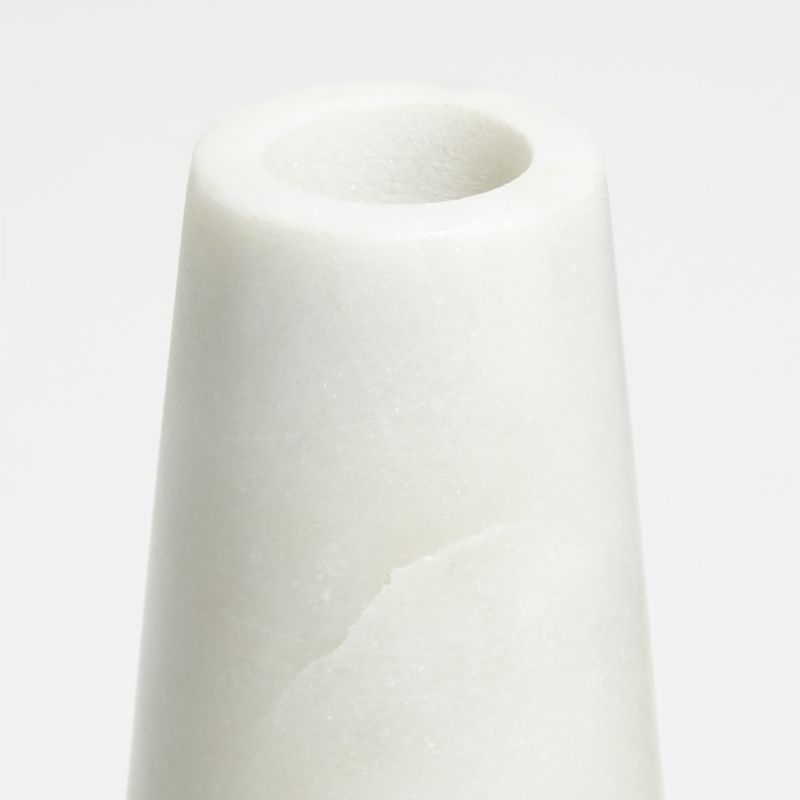 Marble Taper Candle Holder 4" - Image 1