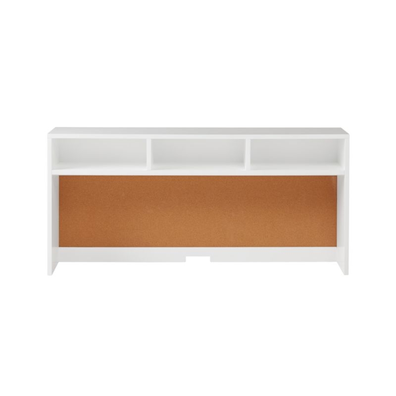Parke White Wood 2-Drawer Kids Desk - Image 6