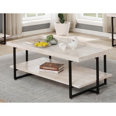 Rupe Sled Coffee Table with Storage - Image 0