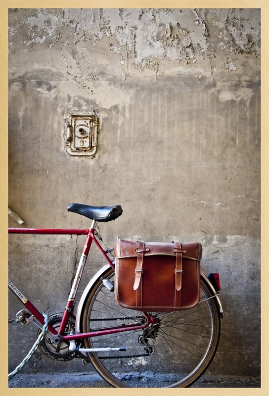 Parisian Red Bicycle by Sivan Askayo for Artfully Walls - Image 0