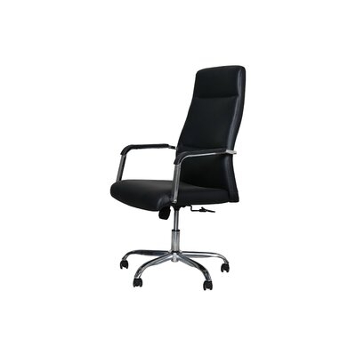 Bencomo Adjustable High Back Office Chair, White - Image 0
