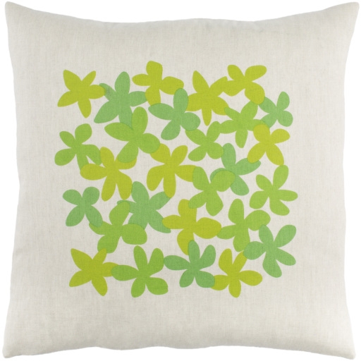 Little Flower LE-003 20"L x 20"W Pillow Cover - Image 0