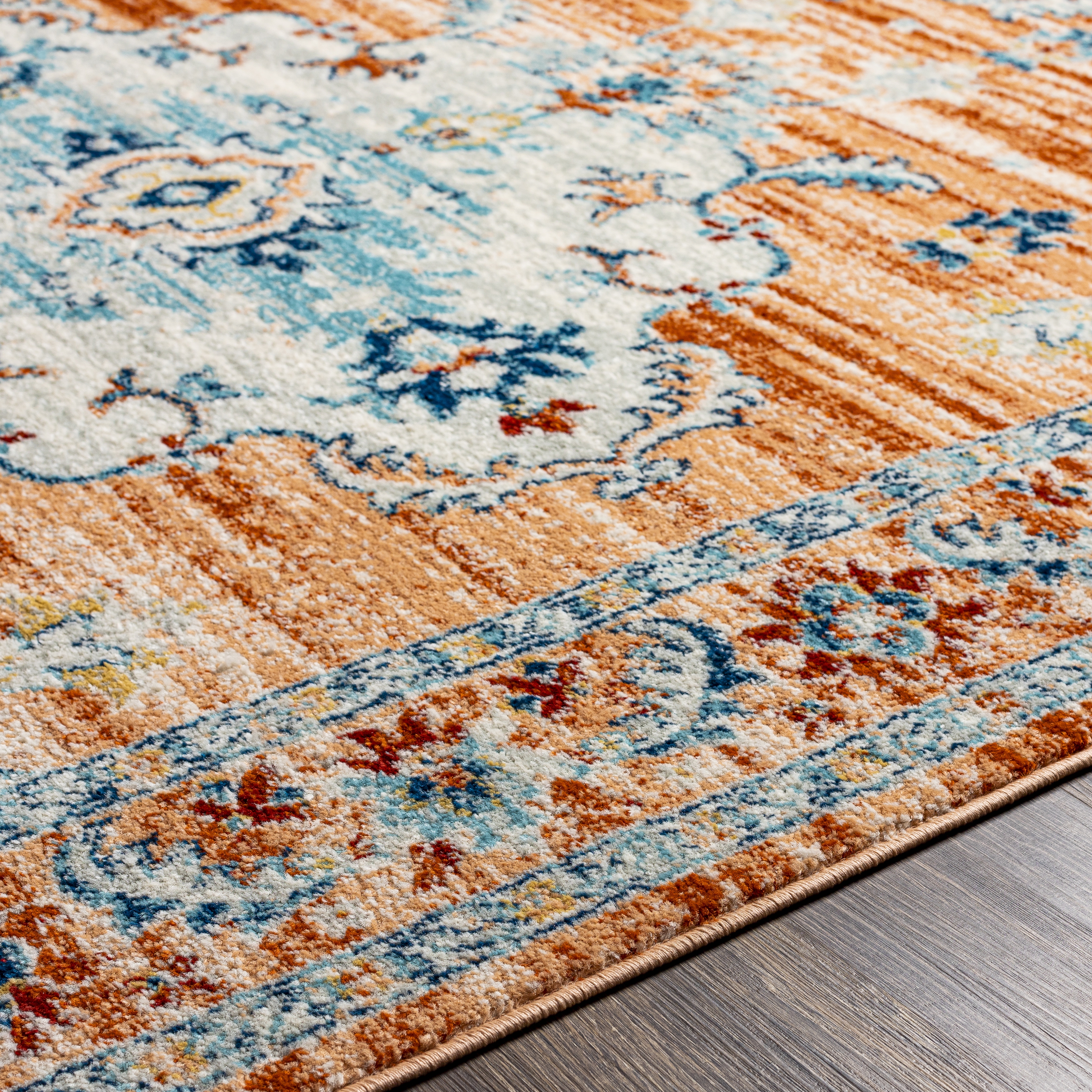 Tevazu  Indoor 6'7" x 9' Machine Woven Rug - Image 3