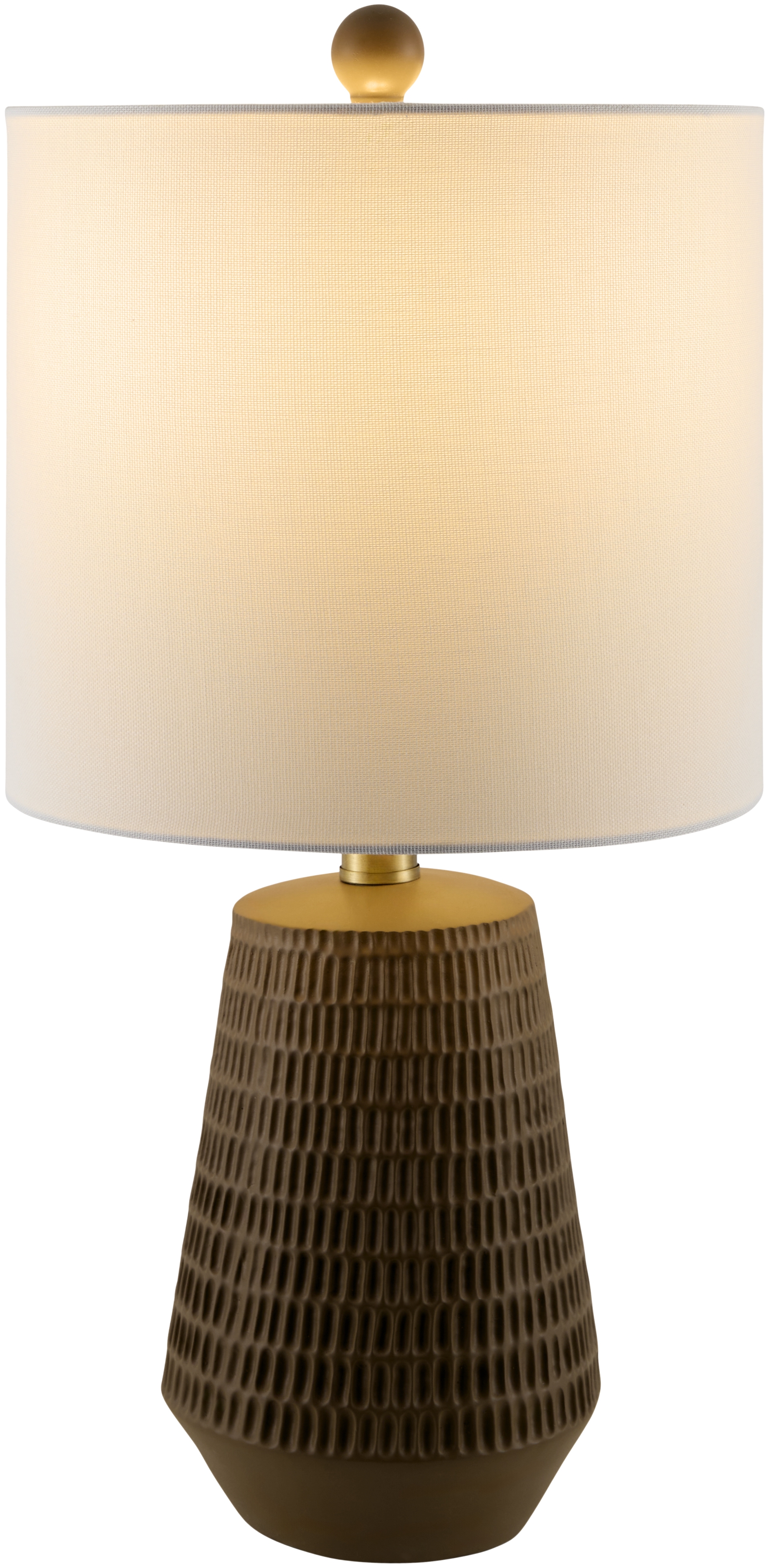 Leipzig  Hand Painted 20"H x 10"W x 10"D Accent Table Lamp - Image 0