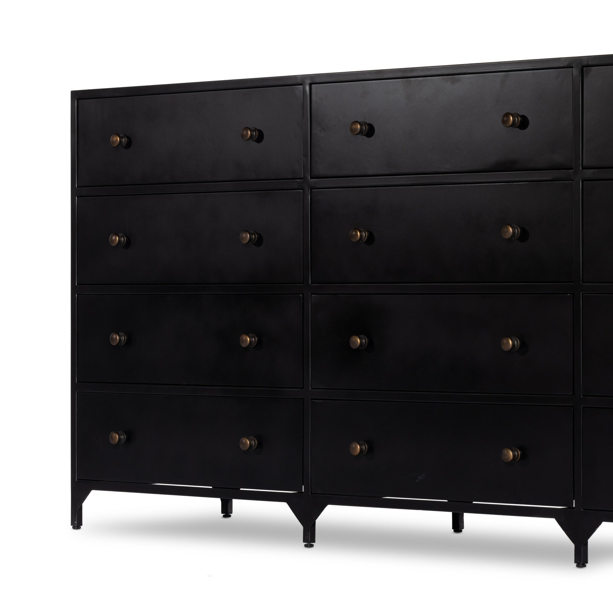 Belmont 12 Drawer Dresser - Black - Image 10