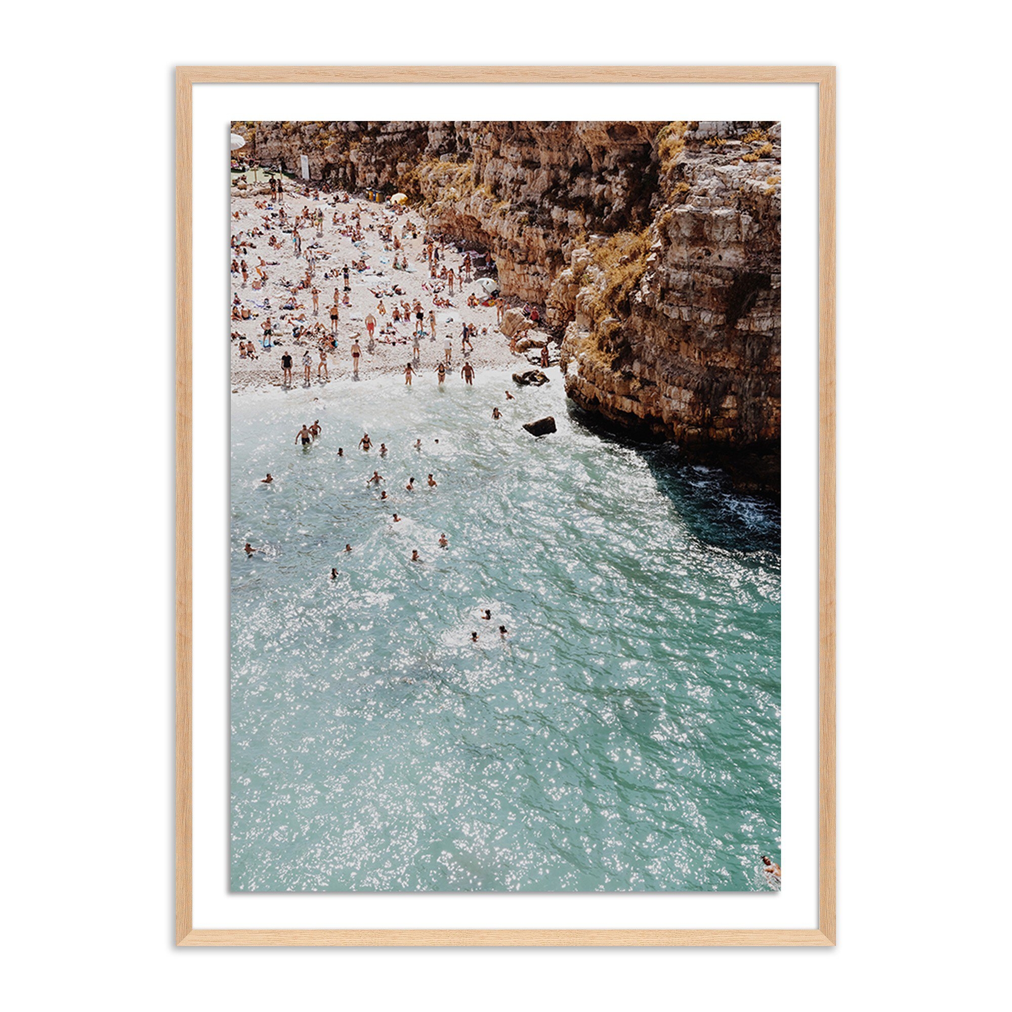 Slice Of Polignano by Natalie Obradovich - Vertical Grain 2.5 White Oak - Image 0