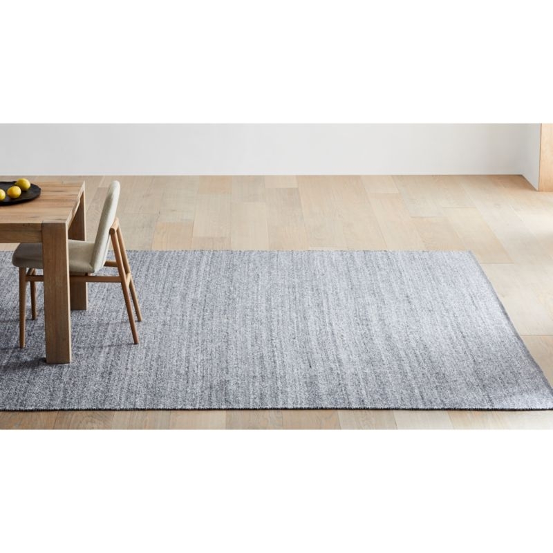 Wyoming Performance Handwoven Grey Area Rug 9'x12' - Image 2