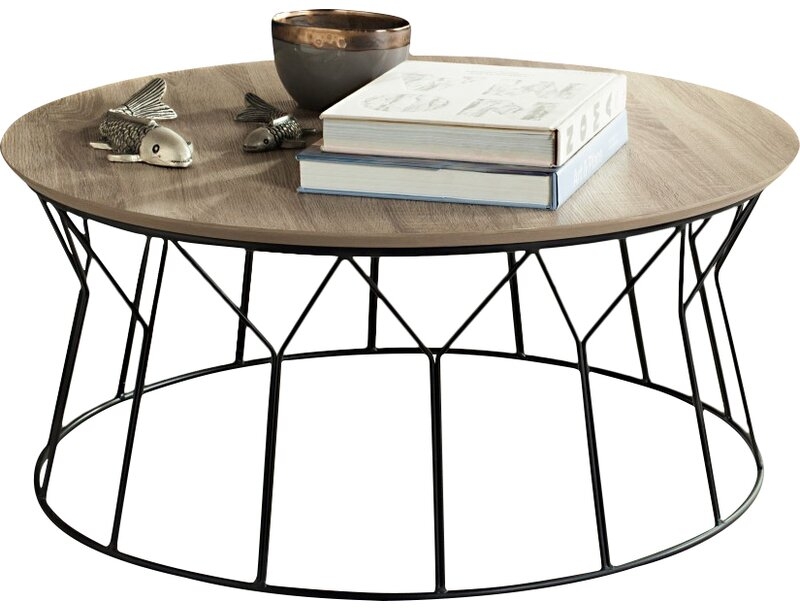 Casey-Leigh Frame Coffee Table, Light Gray - Image 4