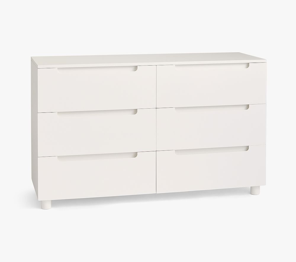 Arlen Extra Wide Dresser, Simply White, In-Home Delivery - Image 0
