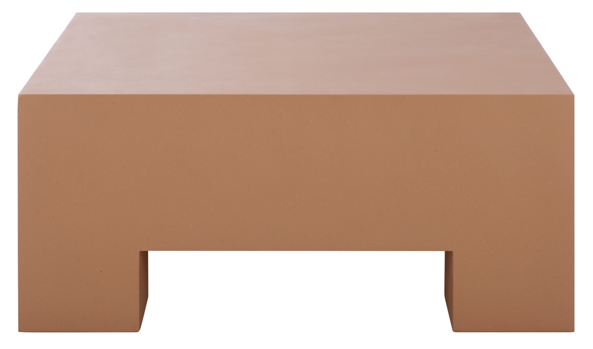 Aillard Coffee Table - Terracotta - Image 0