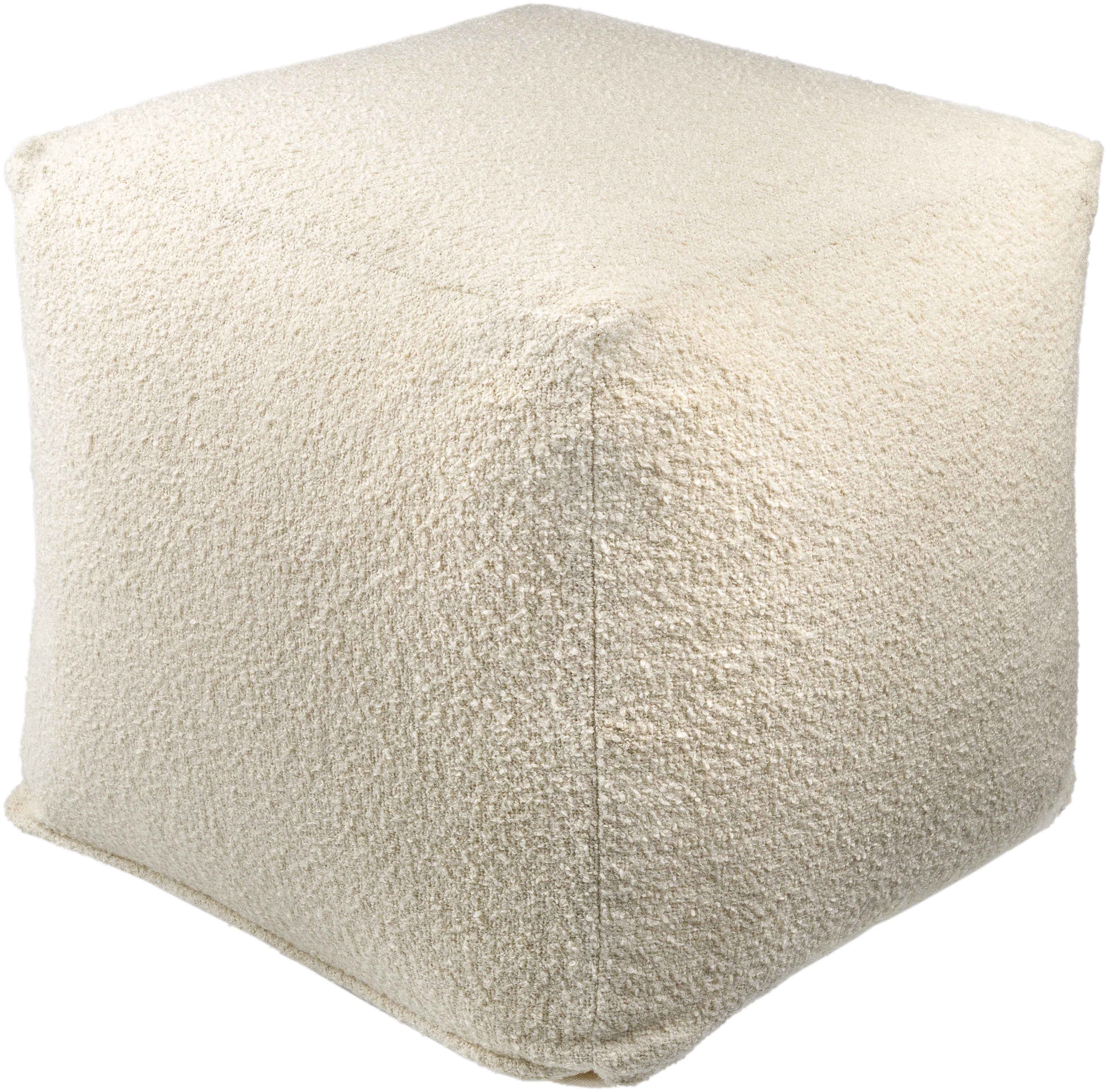 Livabliss Oskar Boucle Pouf - Image 0