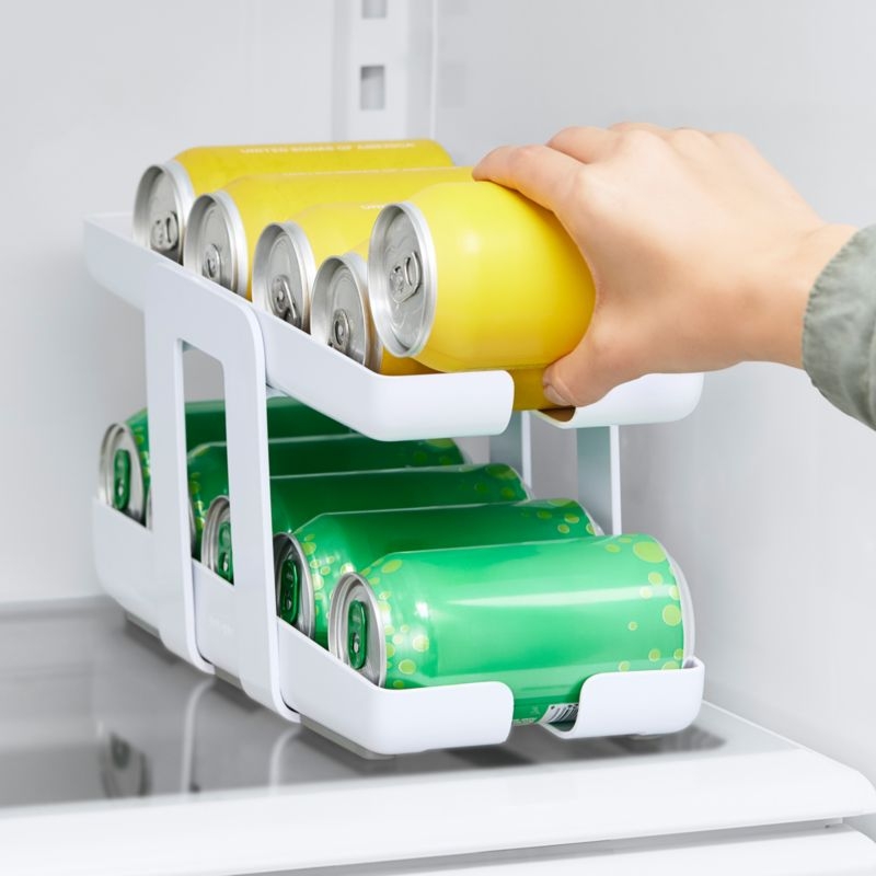 YouCopia RollDown Refrigerator Beverage Can Dispenser - Image 3