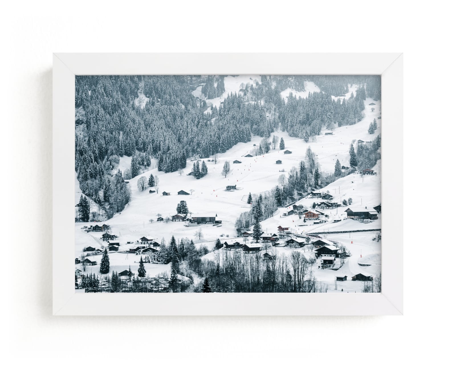 White Blanketed Hills Limited Edition Fine Art Print 2 - Image 0