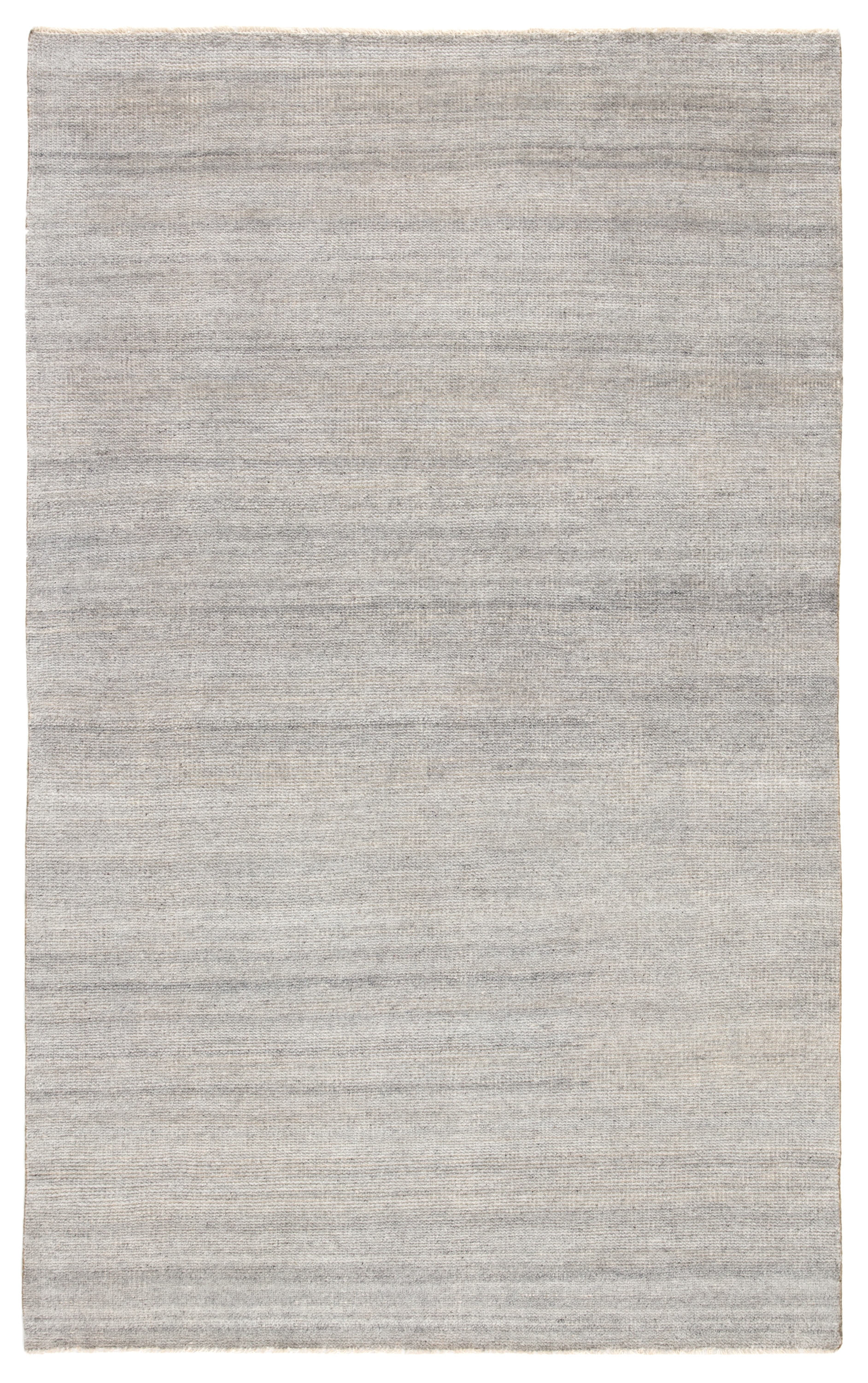 Origin Hand-Knotted Solid Light Gray Area Rug (10'X14') - Image 0