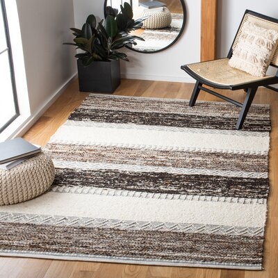 Natura 326 Area Rug In Brown / Ivory - Image 0