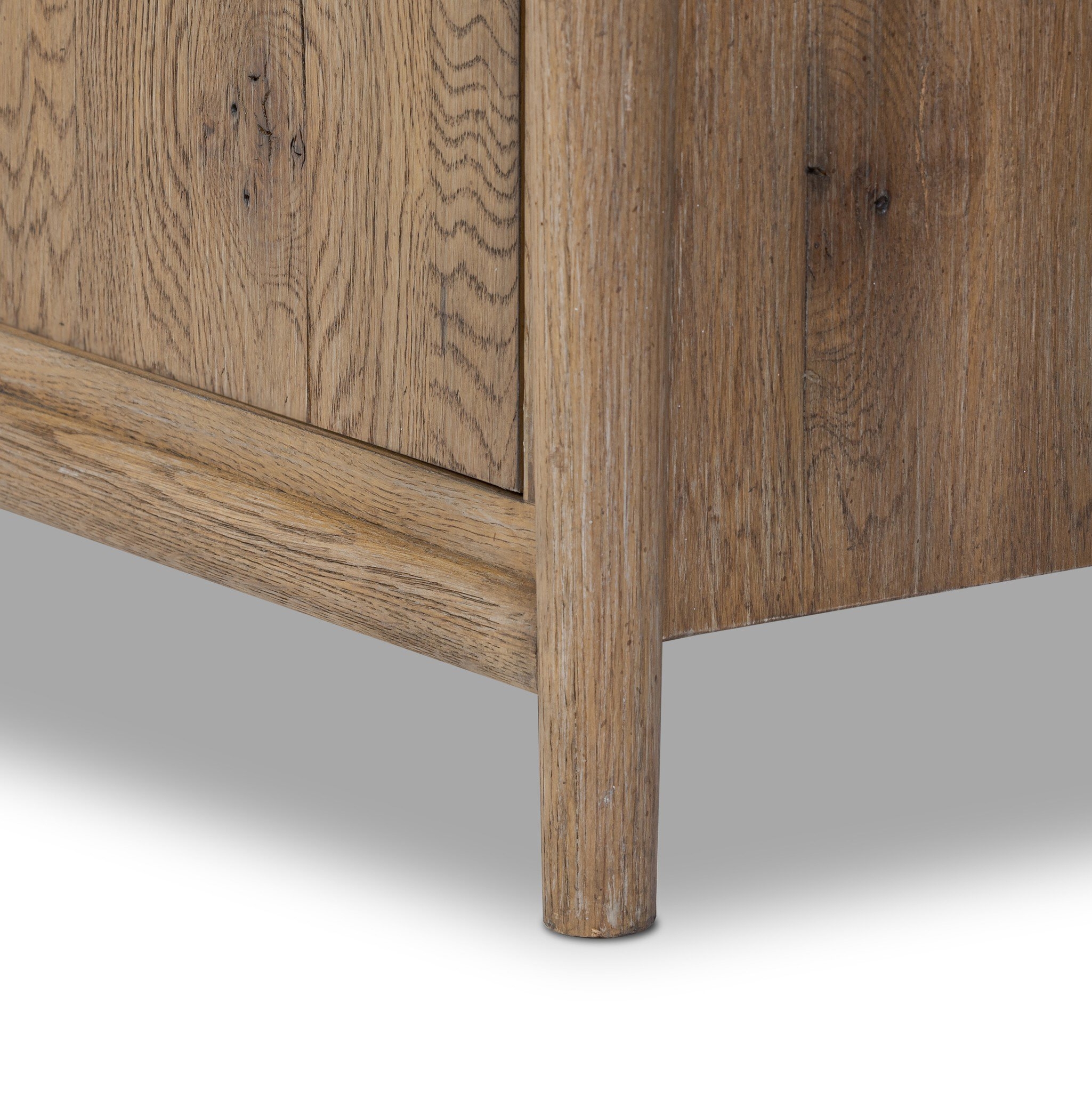 Glenview 4 Door Sideboard - Weathered Oak - Image 11