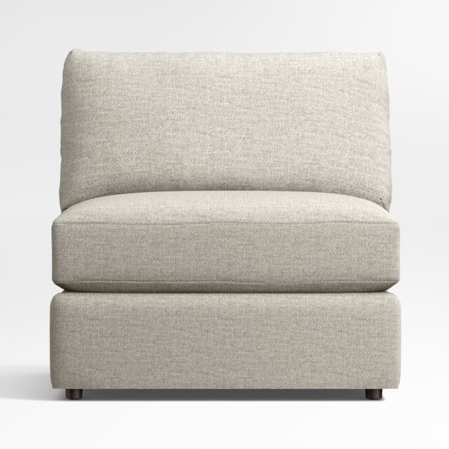 Lounge Classic 37" Armless Chair Sectional Piece - Image 0