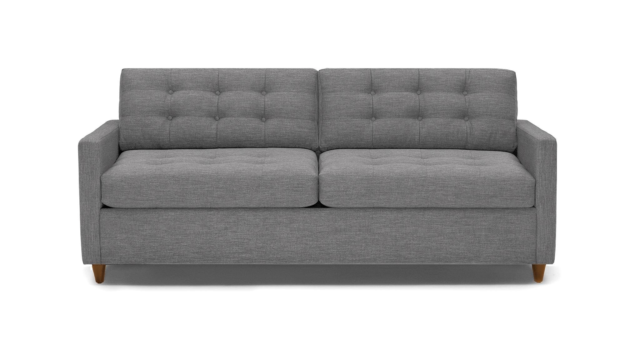 Gray Eliot Mid Century Modern Sleeper Sofa - Royale Ash - Mocha - Foam - Image 0