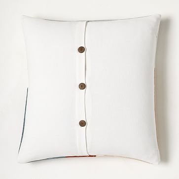 Corded Overlapping Pebbles Pillow Cover, 18"x18", Multi - Image 1