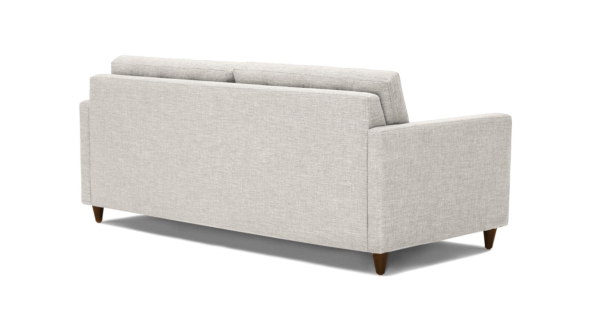 Gray Eliot Mid Century Modern Sleeper Sofa - Notion Gunsmoke - Mocha - Foam - Image 3