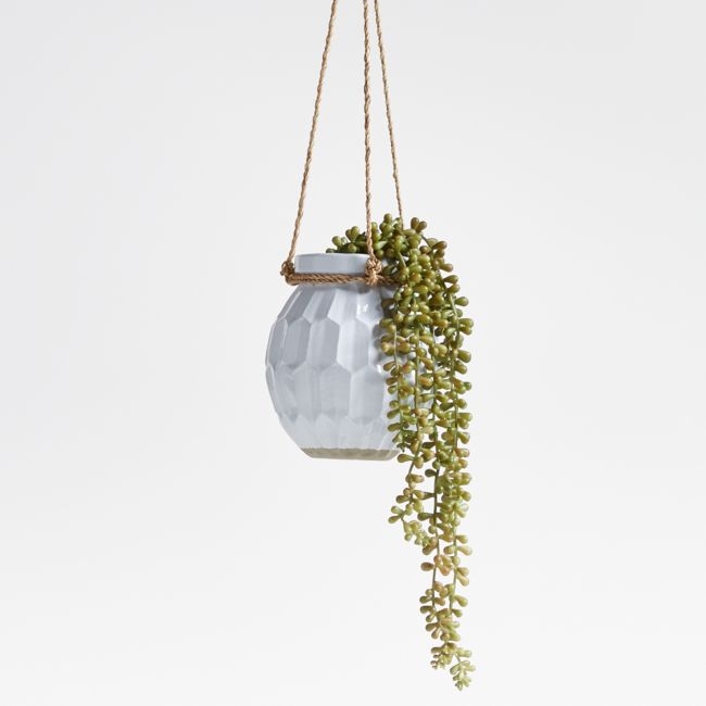 Phlox Ceramic Hanging Planter - Image 0