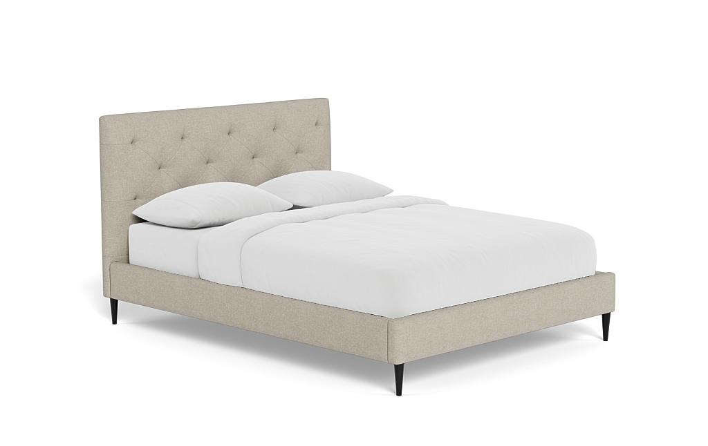 Lowen Upholstered Bed with Tufting Option - Image 1