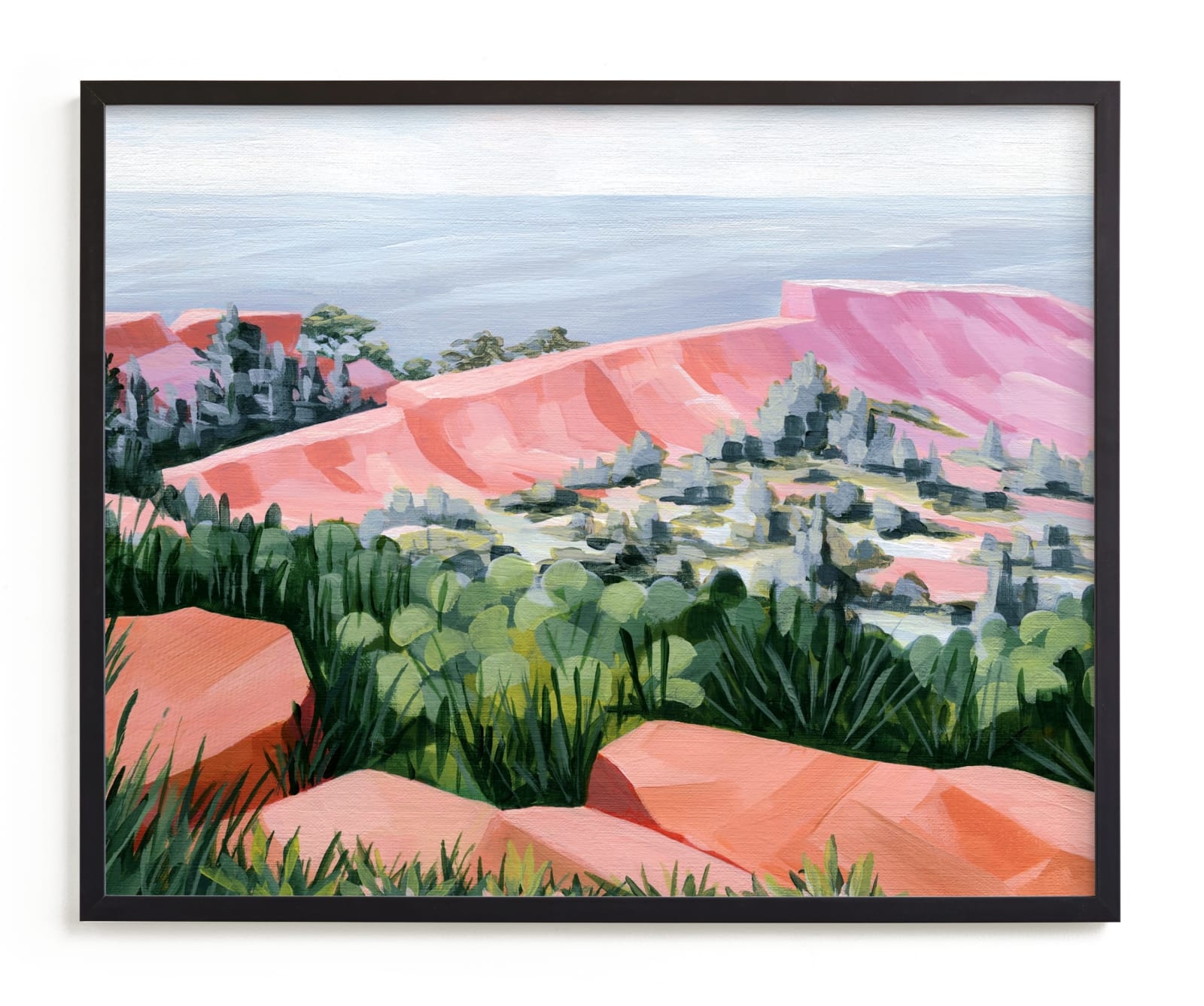 Coastal Cliffs Limited Edition Fine Art Print 2 - Image 0