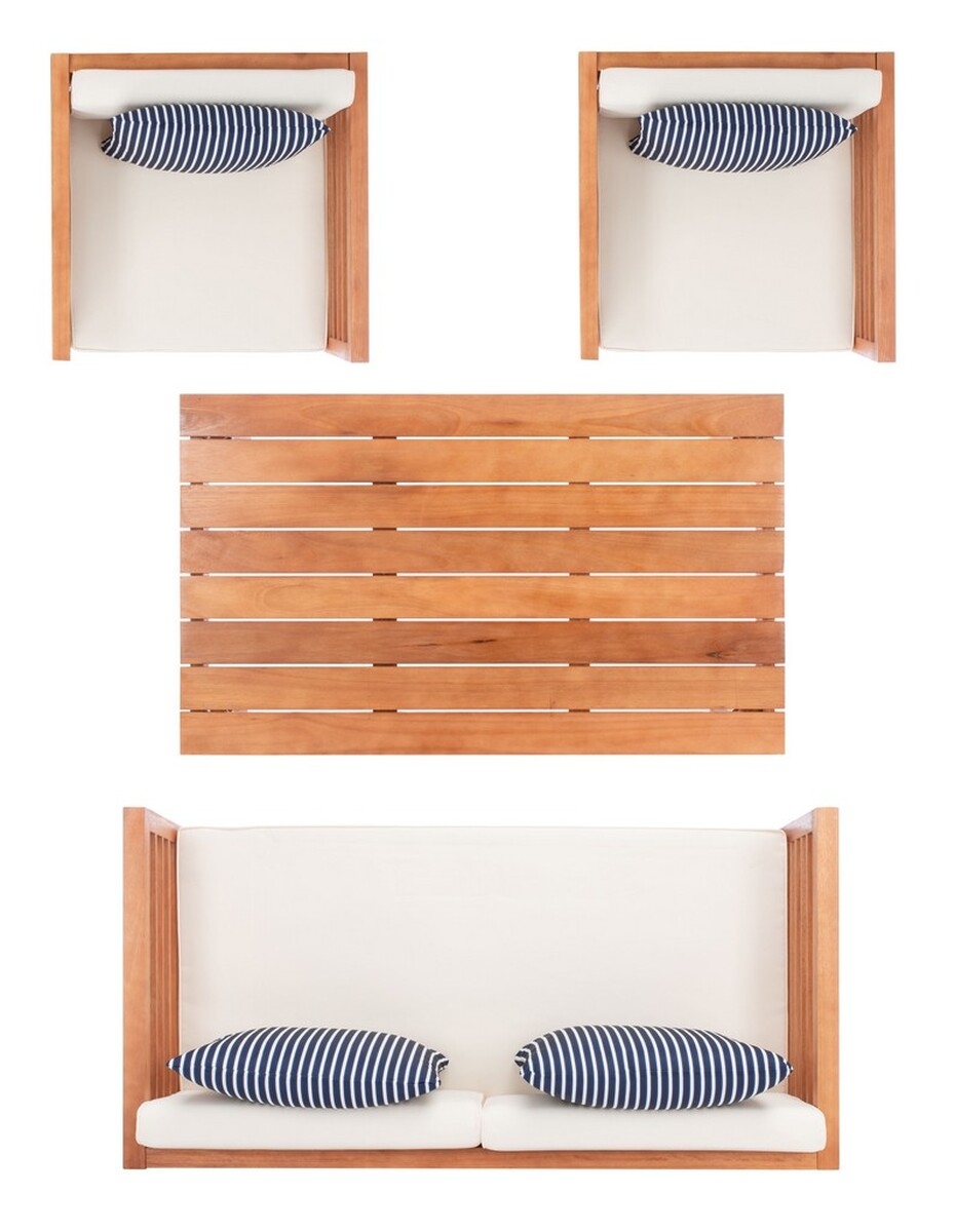 Alda 4 Piece Set - Natural/Bge + Thn Stp P - Safavieh - Image 6