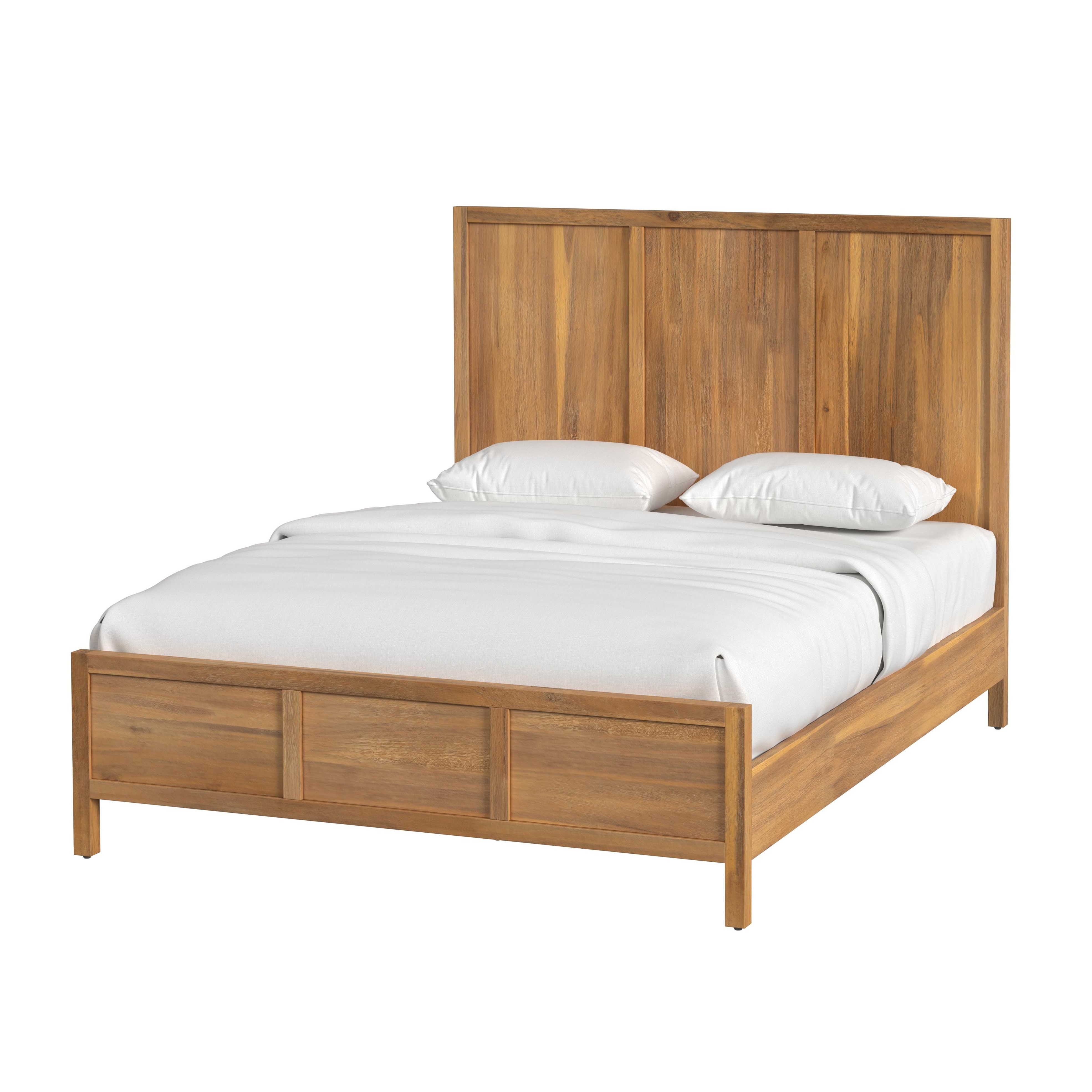 Lark Natural Mango Queen Bed - Image 0