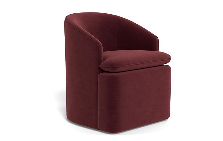 Daphne Upholstered Chair with Contrast Piping - Image 1
