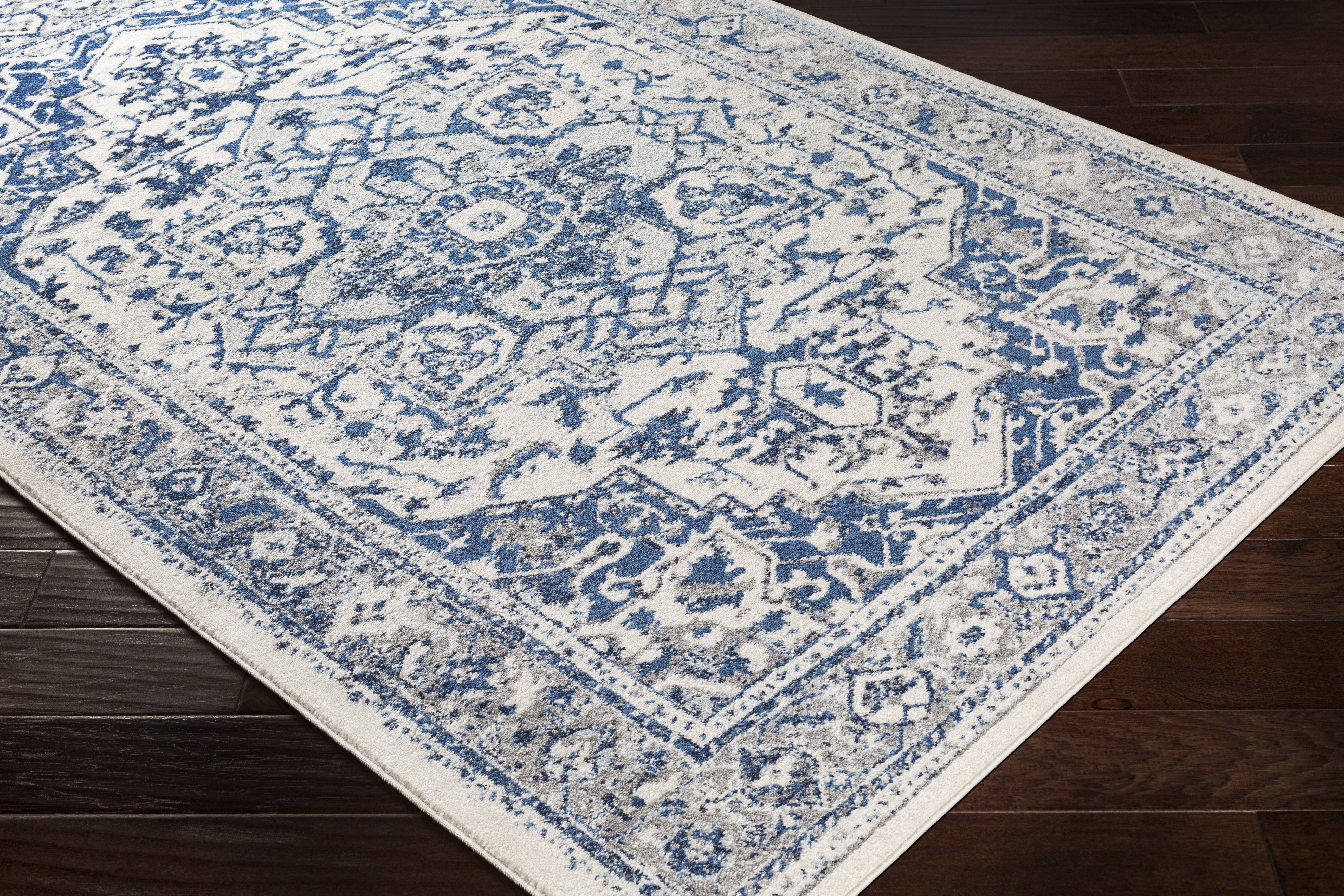 Chelsea Beige Indoor 2' x 3' Machine Woven Rug - Image 6