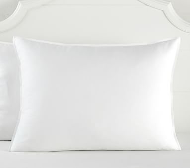 Organic Super Soft Duvet, Standard Sham, White - Image 0