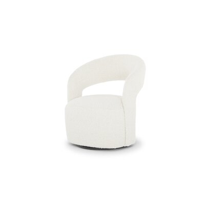Brulee 27" W Polyester Blend Swivel Club Chair - Image 0