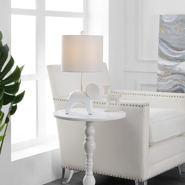 Ellie Elephant Lamp - White - Image 1