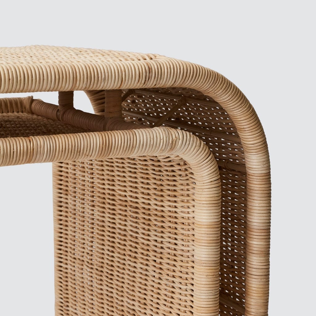 The Citizenry Penida Wicker Console Table | Natural - Image 5