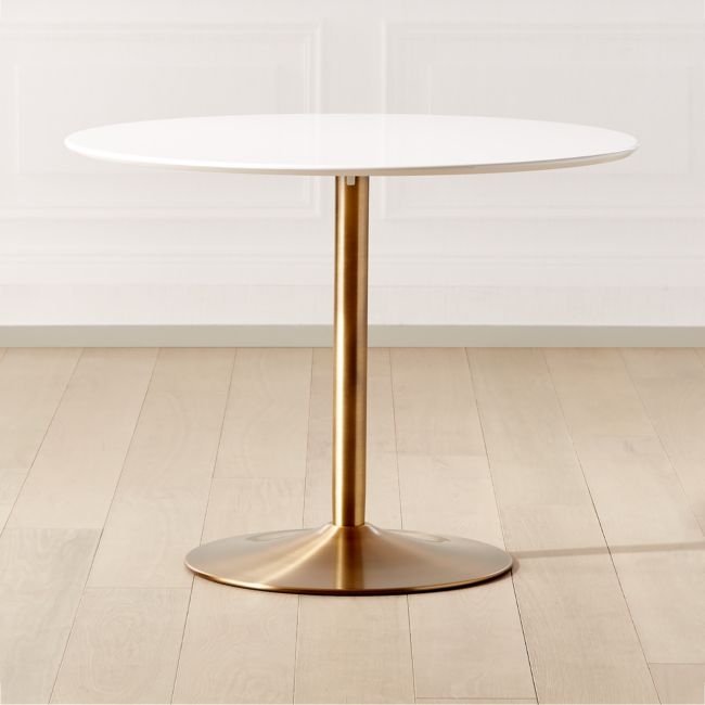 Odyssey Brass Dining Table - Image 0