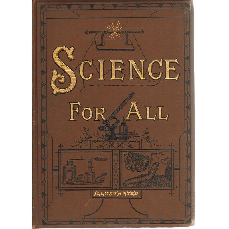 Booth & Williams Science for All Authentic Decorative Book - Image 0