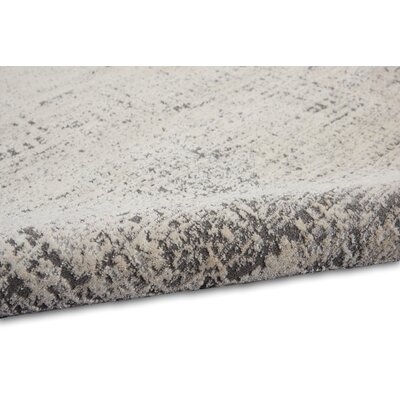 Rush Abstract Beige Area Rug - Image 0