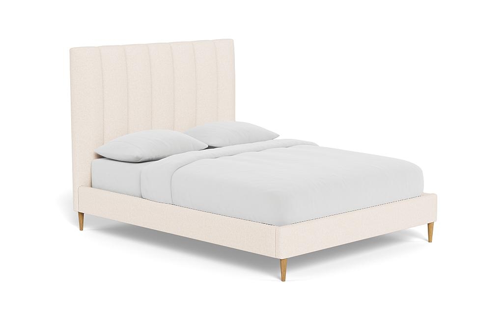 Lowen Upholstered Bed with Tufting Option - Image 1