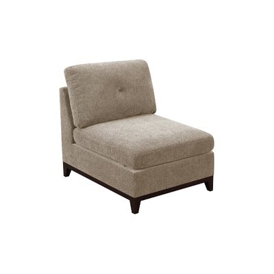 Kelland 30'' Wide Tufted Chenille Slipper Chair - Image 0