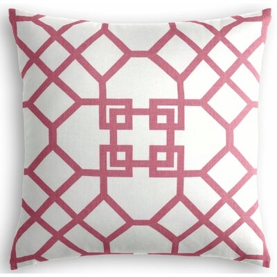 Scallop Square Linen Pillow Cover & Insert - Image 0